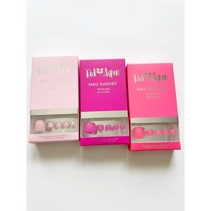 Red Aspen Pedi dashes